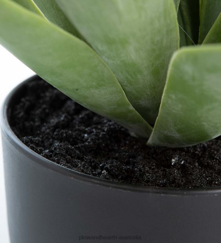 Plow & Hearth Small Faux Real Agave Plant P22BD1565 Houseware