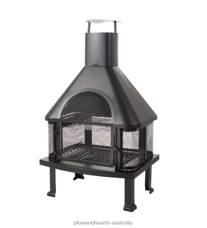 Plow & Hearth Black Outdoor Firehouse P22BD1602 Houseware