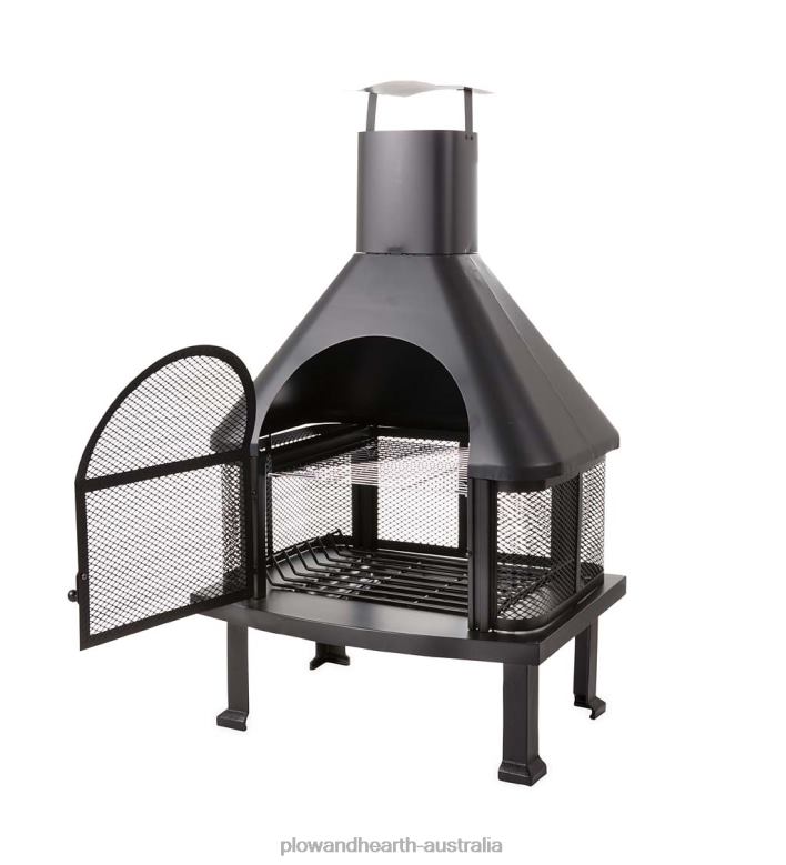 Plow & Hearth Black Outdoor Firehouse P22BD1602 Houseware