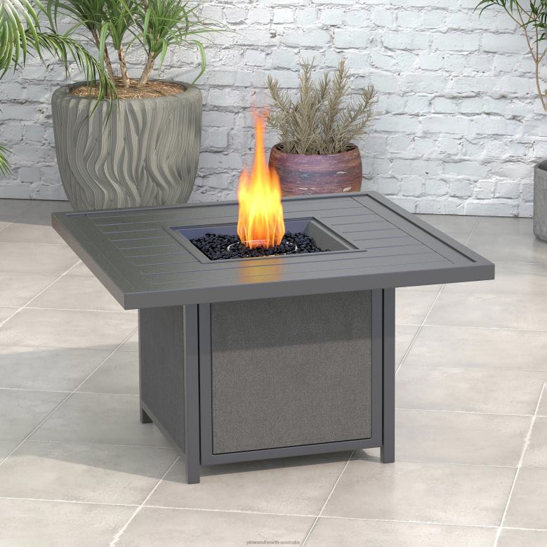 Plow & Hearth Waverly Propane Gas Fire Pit Table P22BD1604 Houseware