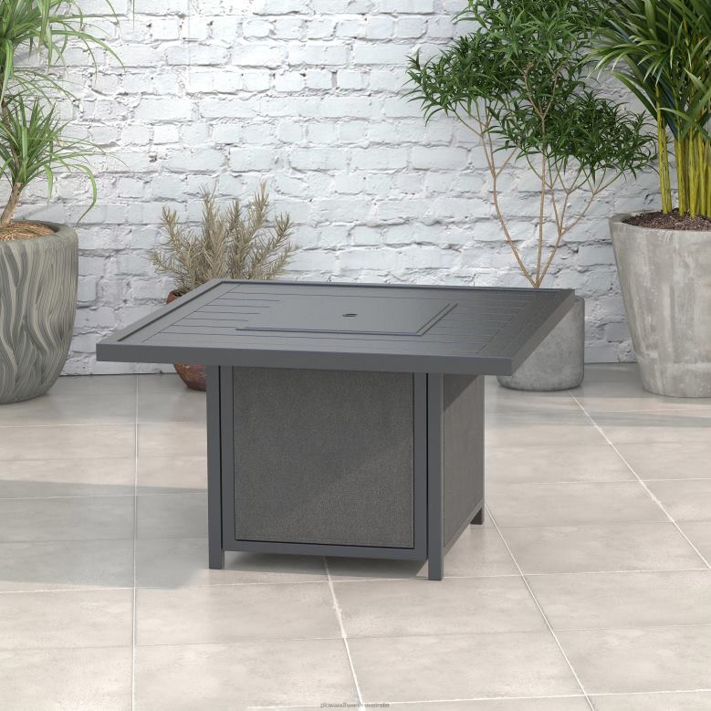 Plow & Hearth Waverly Propane Gas Fire Pit Table P22BD1604 Houseware