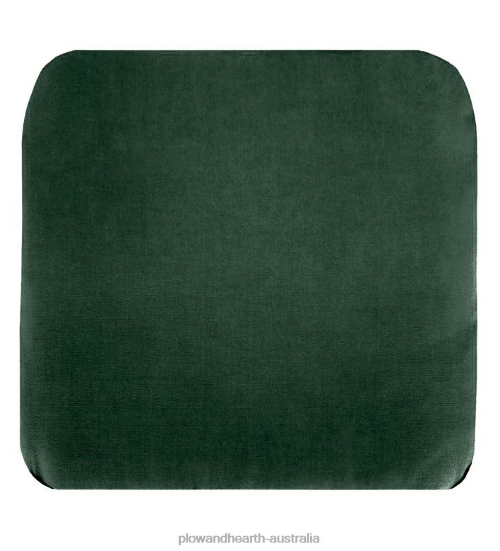 Plow & Hearth Replacement Cushion for Prospect Hill Furniture Ottoman - Forest Green P22BD1207 Houseware