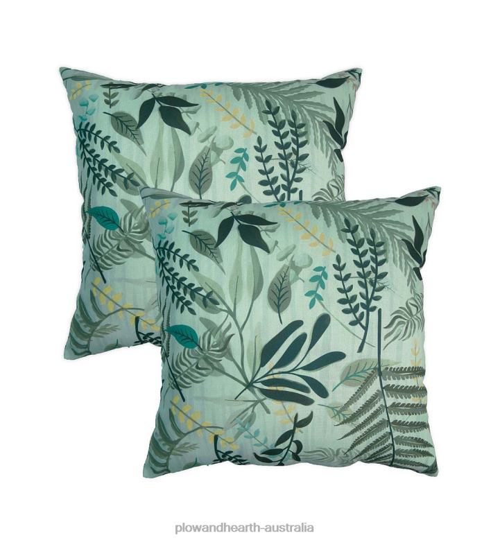 Plow & Hearth Replacement Pillows for Rope Hammock Swing, Set of 2 - Leaves P22BD1198 Houseware