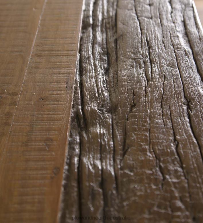 Plow & Hearth Birmingham Console Table in Reclaimed Wood and Metal P22BD1109 Houseware