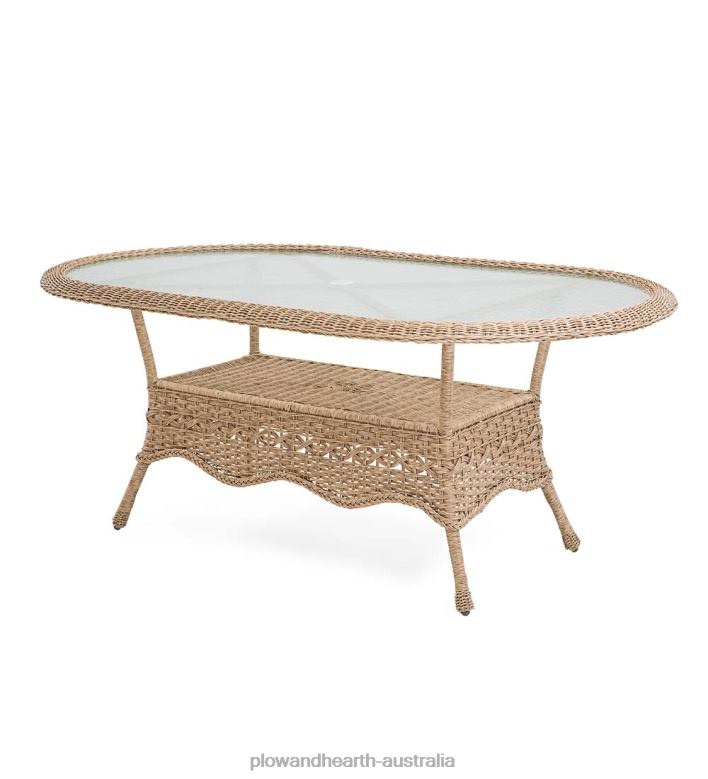 Plow & Hearth Prospect Hill Oval Dining Table and Chairs P22BD1093 Houseware