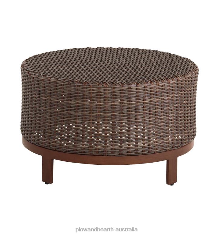 Plow & Hearth Urbanna Premium Wicker Collection with Luxury Cushions P22BD1089 Houseware