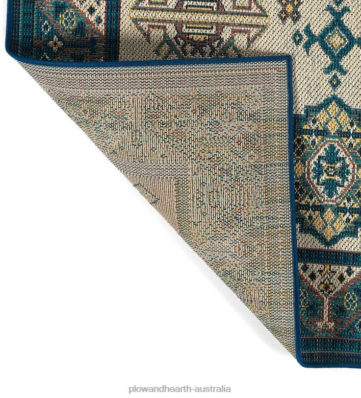 Plow & Hearth Indoor/Outdoor Big Top Jacksonville Rug P22BD1409 Houseware