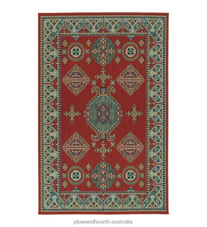 Plow & Hearth Indoor/Outdoor Big Top Jacksonville Rug P22BD1409 Houseware
