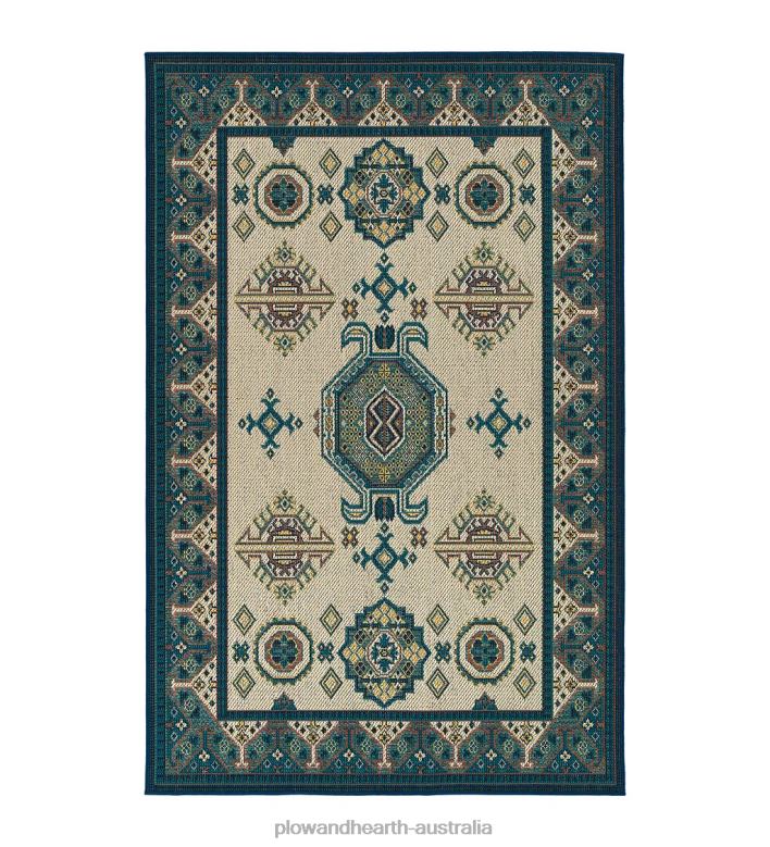 Plow & Hearth Indoor/Outdoor Big Top Jacksonville Rug P22BD1409 Houseware