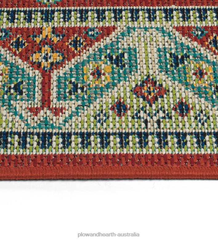 Plow & Hearth Indoor/Outdoor Big Top Jacksonville Rug P22BD1409 Houseware