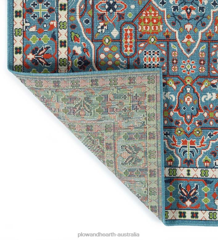 Plow & Hearth Indoor/Outdoor Brunswick Tapestry Polypropylene Rug P22BD1375 Houseware