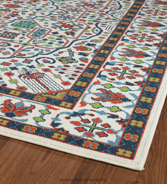 Plow & Hearth Indoor/Outdoor Brunswick Tapestry Polypropylene Rug P22BD1375 Houseware