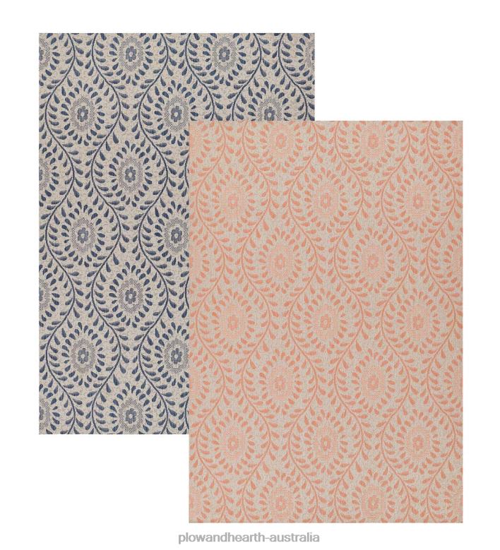 Plow & Hearth Indoor/Outdoor Clementine Polypropylene Rug P22BD1422 Houseware