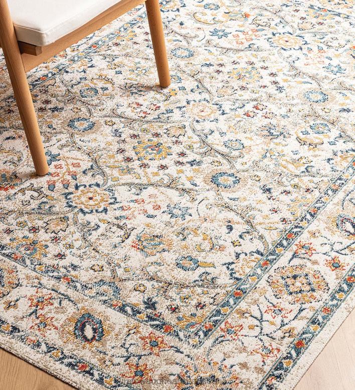 Plow & Hearth Indoor/Outdoor Penelope Garden Rug P22BD1428 Houseware