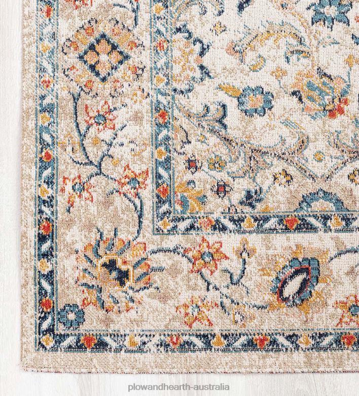 Plow & Hearth Indoor/Outdoor Penelope Garden Rug P22BD1428 Houseware