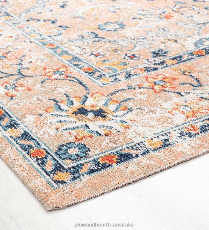 Plow & Hearth Indoor/Outdoor Penelope Garden Rug P22BD1428 Houseware