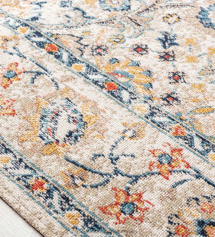 Plow & Hearth Indoor/Outdoor Penelope Garden Rug P22BD1428 Houseware