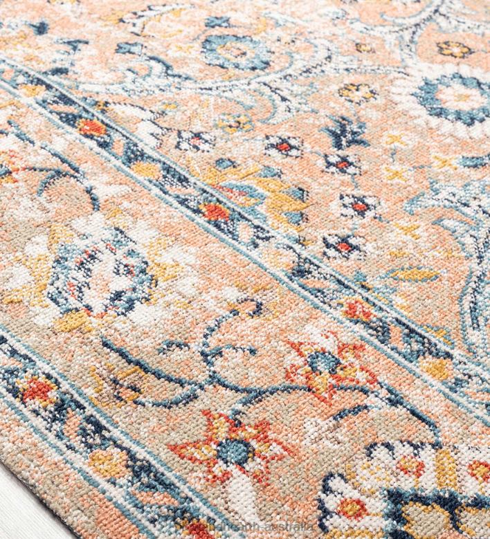 Plow & Hearth Indoor/Outdoor Penelope Garden Rug P22BD1428 Houseware