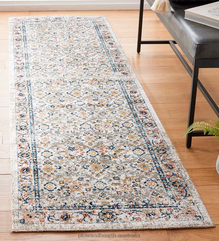 Plow & Hearth Indoor/Outdoor Penelope Garden Rug P22BD1428 Houseware