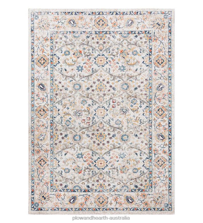 Plow & Hearth Indoor/Outdoor Penelope Garden Rug P22BD1428 Houseware