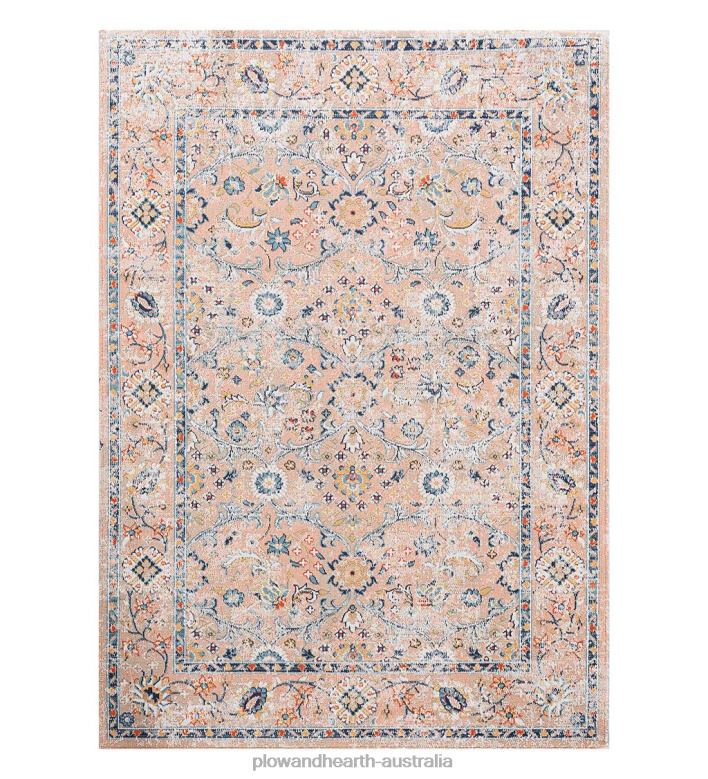 Plow & Hearth Indoor/Outdoor Penelope Garden Rug P22BD1428 Houseware