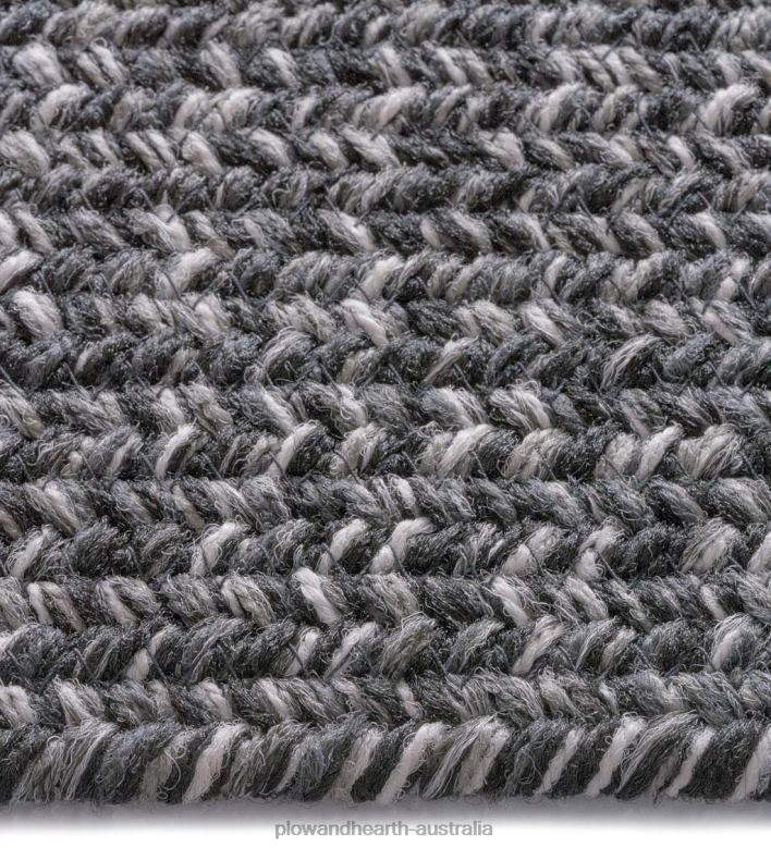 Plow & Hearth Indoor/Outdoor Rectangle Pine Creek Braided Polypropylene Rug P22BD1304 Houseware