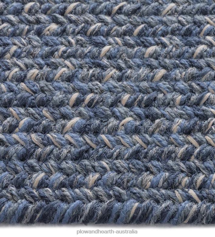 Plow & Hearth Indoor/Outdoor Rectangle Pine Creek Braided Polypropylene Rug P22BD1304 Houseware