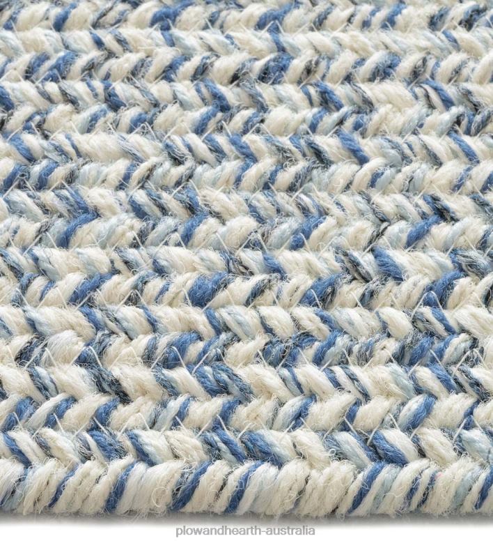 Plow & Hearth Indoor/Outdoor Rectangle Pine Creek Braided Polypropylene Rug P22BD1304 Houseware