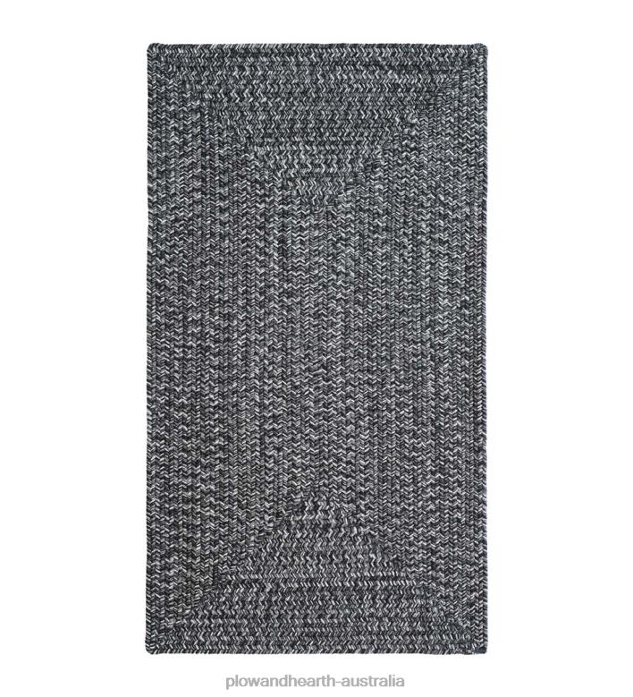 Plow & Hearth Indoor/Outdoor Rectangle Pine Creek Braided Polypropylene Rug P22BD1304 Houseware
