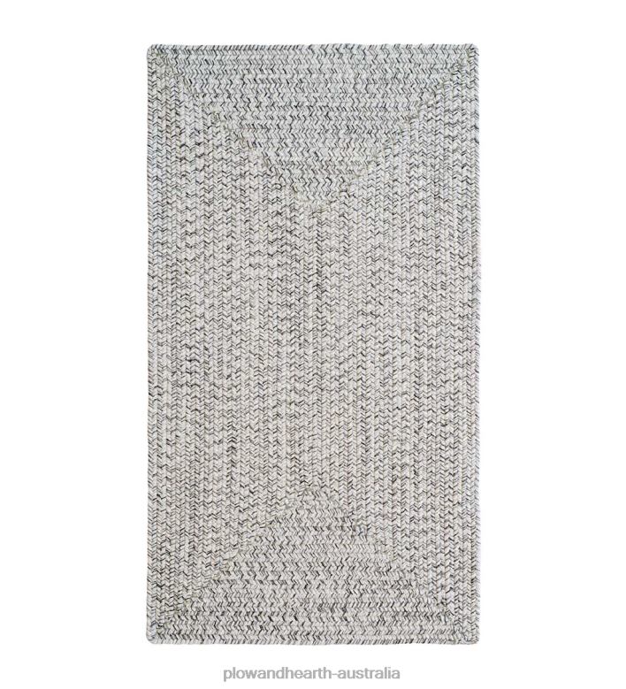 Plow & Hearth Indoor/Outdoor Rectangle Pine Creek Braided Polypropylene Rug P22BD1304 Houseware