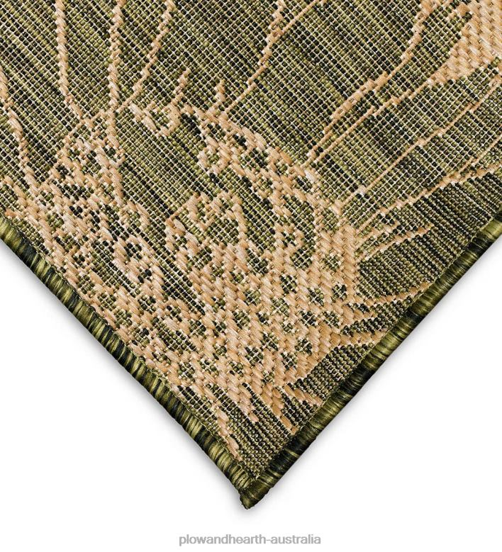 Plow & Hearth Indoor/Outdoor Sunflower Rug P22BD1442 Houseware