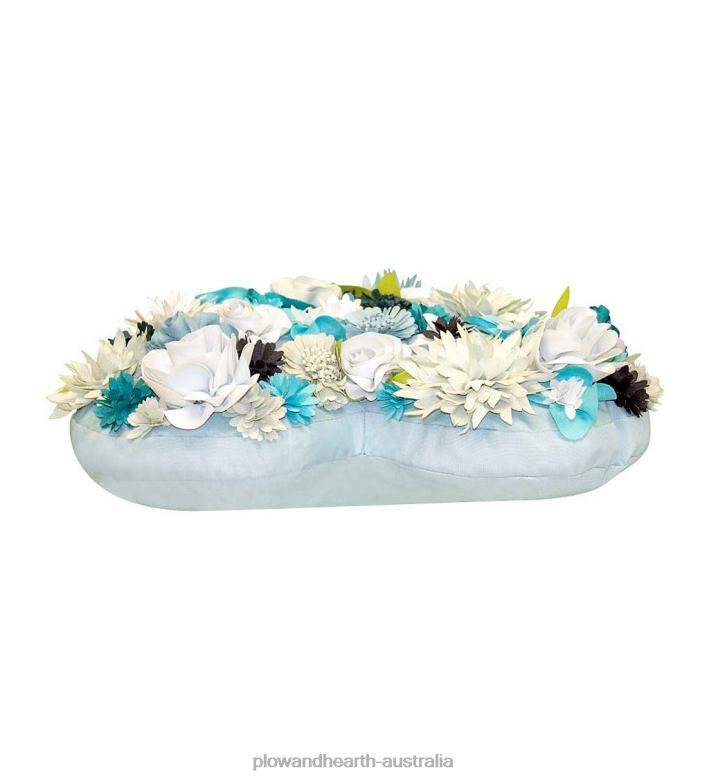 Plow & Hearth Indoor/Outdoor Bouquet Heart Pillow - Capri Multi P22BD1264 Houseware