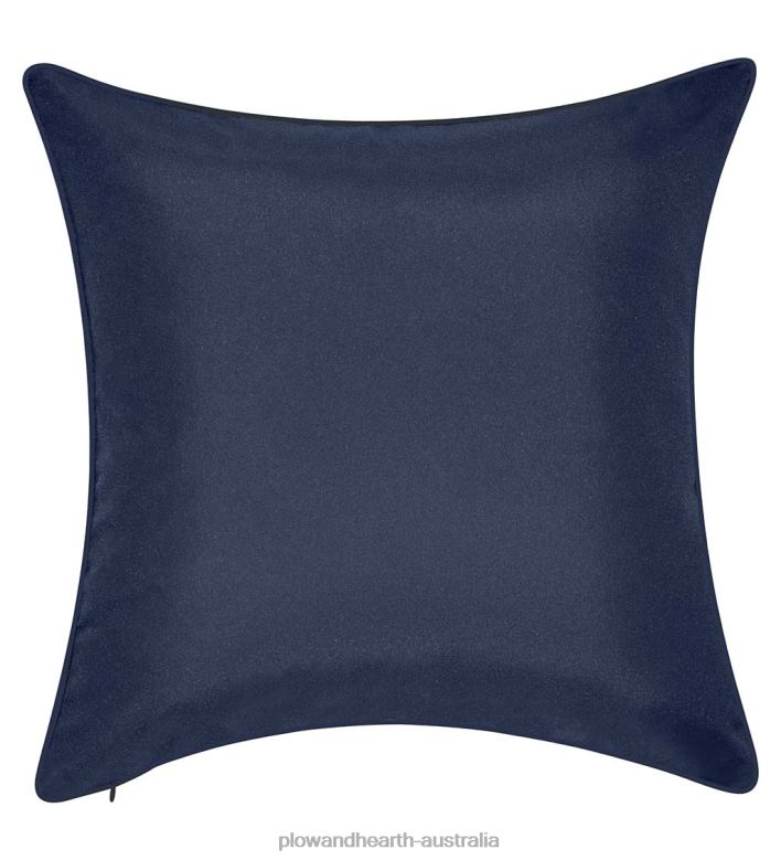 Plow & Hearth Indoor/Outdoor Embroidered Lacework Throw Pillow - Yellow P22BD3186 Houseware