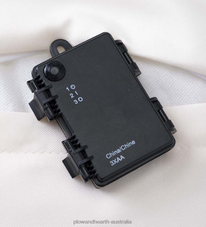 Plow & Hearth Indoor/Outdoor Lighted Skull Halloween Pillow P22BD1236 Houseware