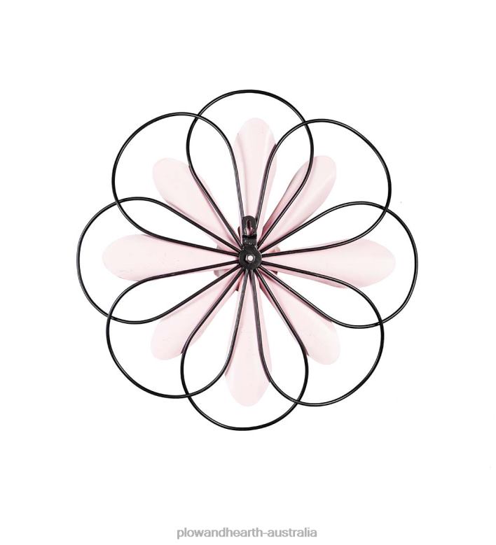 Plow & Hearth Metal Frame Floral Wall Decor Set P22BD2442 Houseware