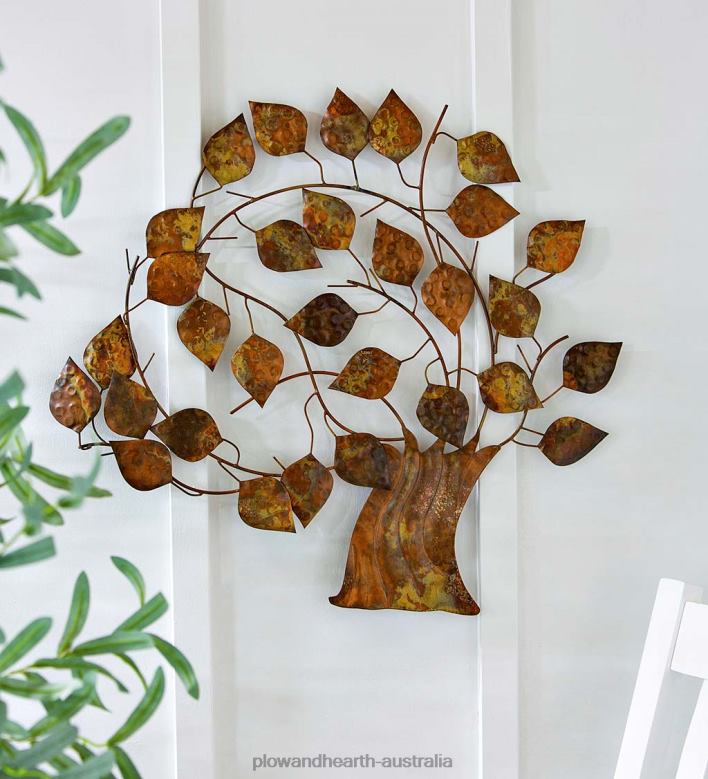 Plow & Hearth Rustic Tree Wall Decor P22BD2446 Houseware