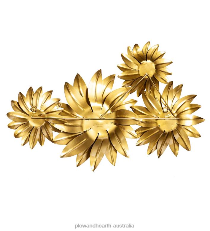 Plow & Hearth Sunflower Metal Wall Decor P22BD1635 Houseware