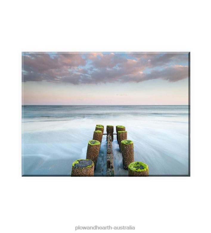 Plow & Hearth Timeless Tide Outdoor Photographic Canvas Wall Art P22BD1650 Houseware