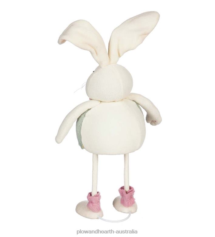 Plow & Hearth Bobbling Bunnies, Set of 2 P22BD2397 Houseware