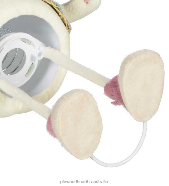 Plow & Hearth Bobbling Bunnies, Set of 2 P22BD2397 Houseware