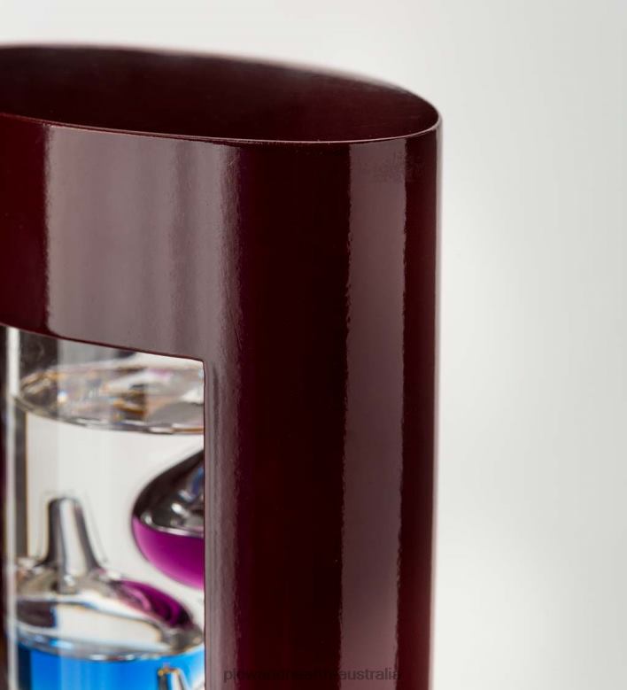 Plow & Hearth Galileo Thermometer with Cherry Finish Wood Frame P22BD2369 Houseware
