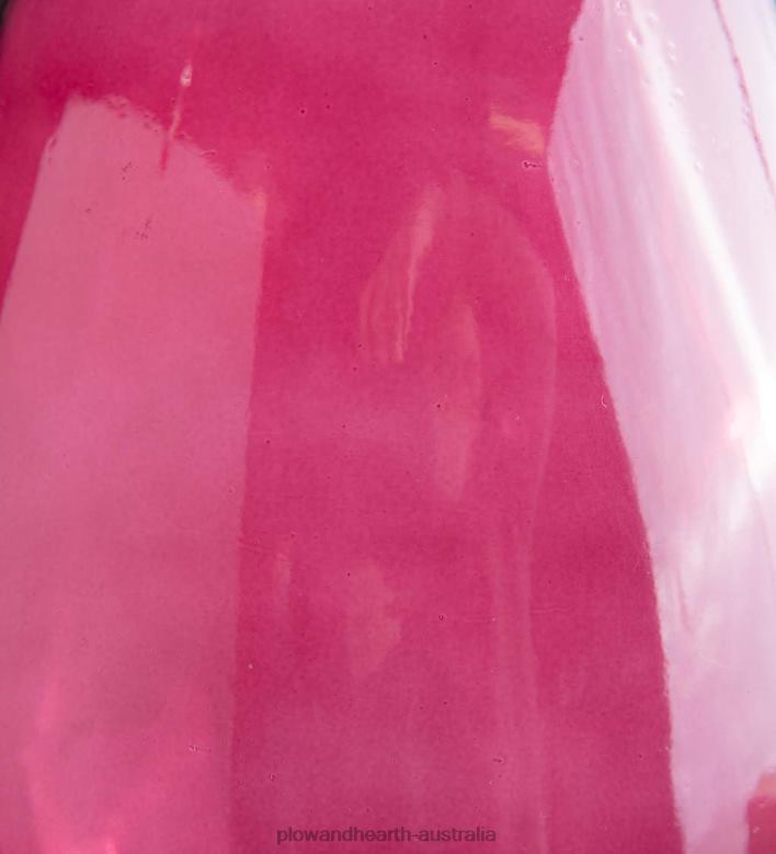 Plow & Hearth Smoky Blue Recycled Glass Balloon Vase P22BD2393 Houseware