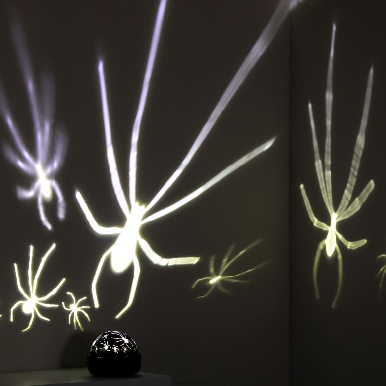 Plow & Hearth Lighted Halloween Spider Projector P22BD2498 Houseware