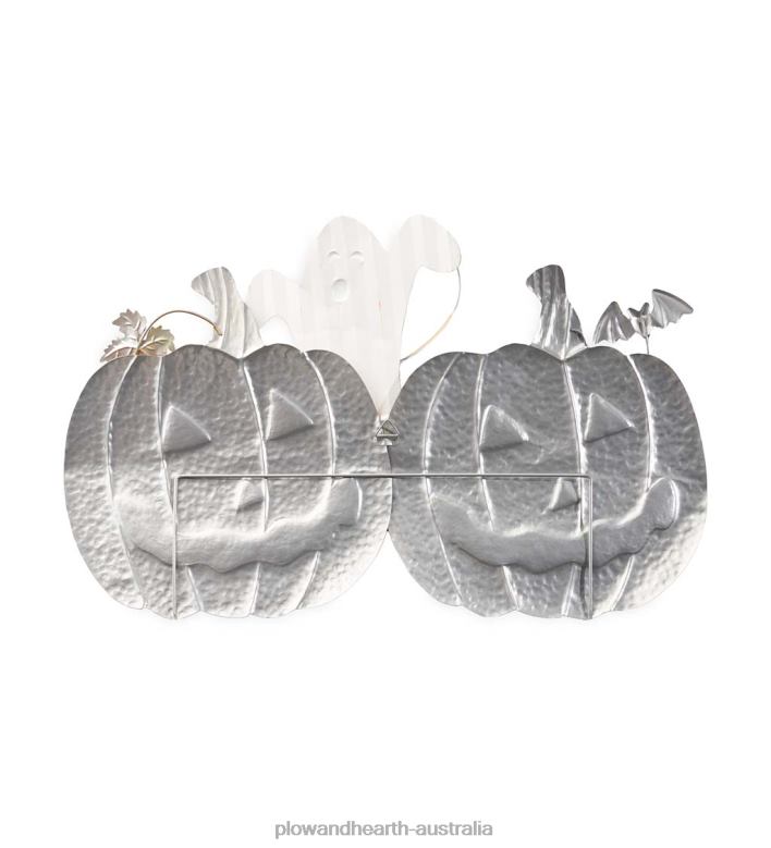 Plow & Hearth Halloween Trio Metal Wall Art P22BD2541 Houseware