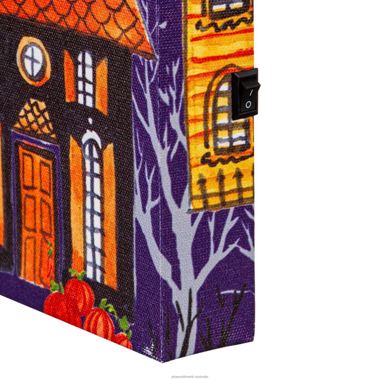 Plow & Hearth Lighted Halloween Wall Art P22BD2368 Houseware