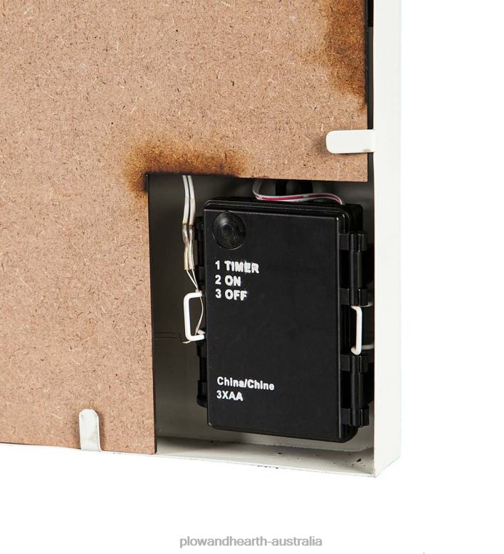 Plow & Hearth Lighted Metallic Butterfly Wall Art P22BD2421 Houseware