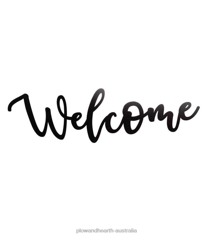 Plow & Hearth Script-Style Welcome Sign P22BD2529 Houseware