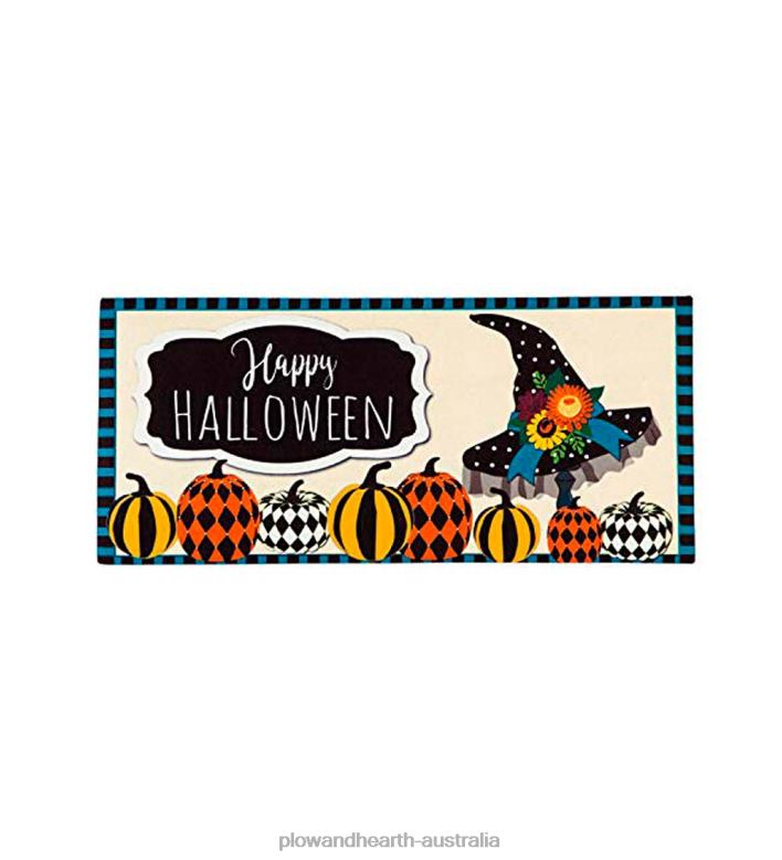 Plow & Hearth Fall, Harvest and Holiday Sassafras Mat Set P22BD1743 Houseware