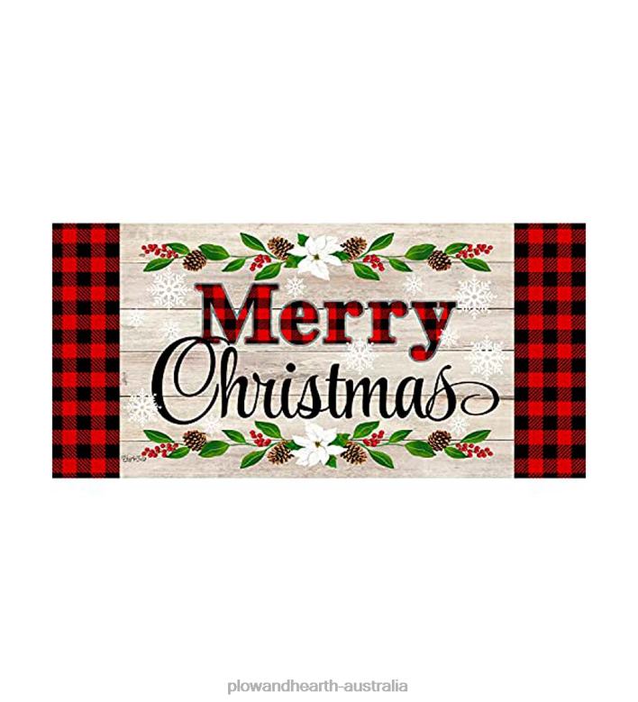 Plow & Hearth Fall, Harvest and Holiday Sassafras Mat Set P22BD1743 Houseware