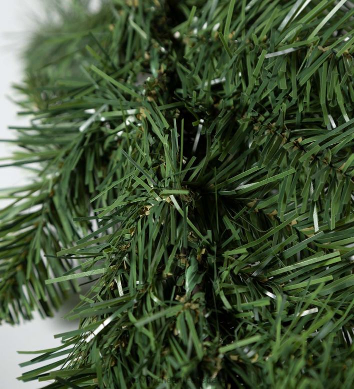 Plow & Hearth Montfair Pine Holiday Garland P22BD1704 Houseware